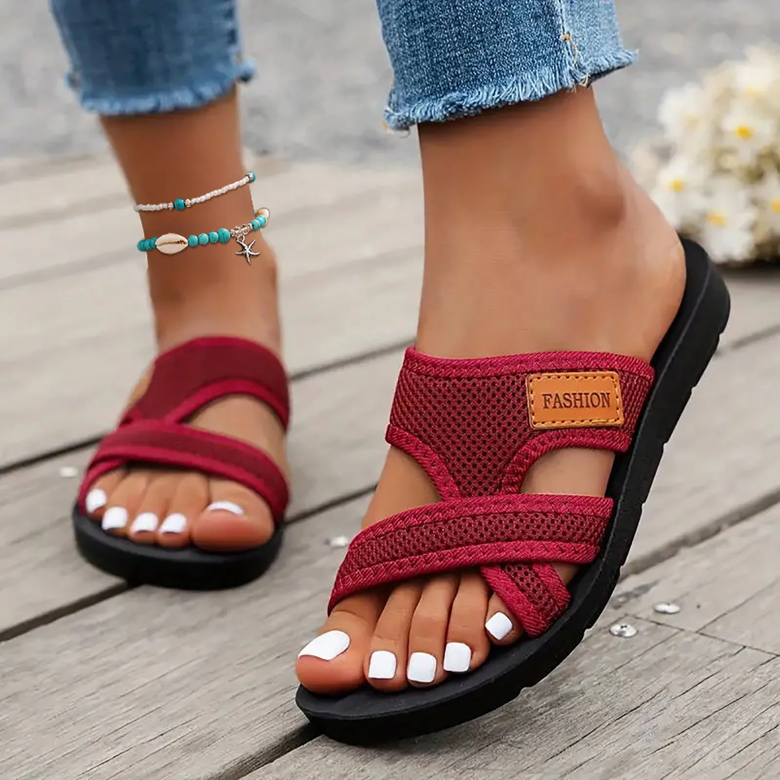 Sulpice | Sandalias ergonómicas con suela acolchada