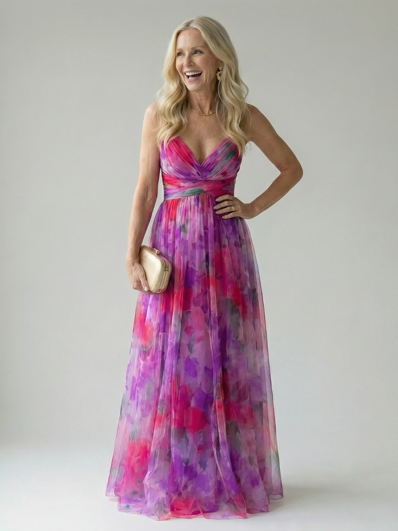 Giselle | Vestido maxi floral
