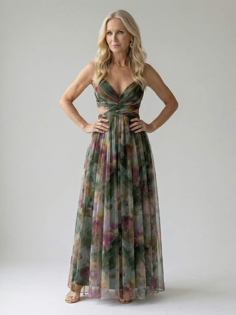 Giselle | Vestido maxi floral