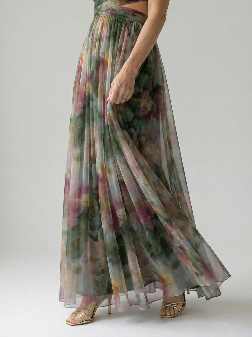 Giselle | Vestido maxi floral