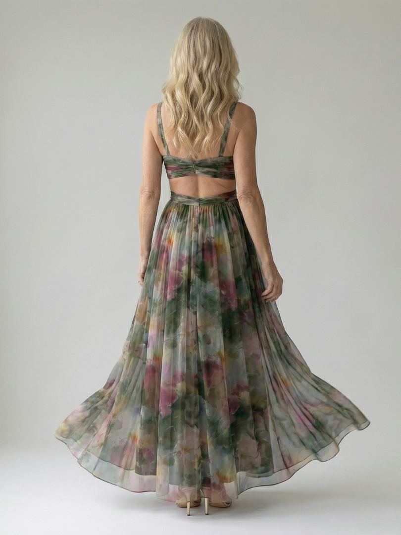 Giselle | Vestido maxi floral