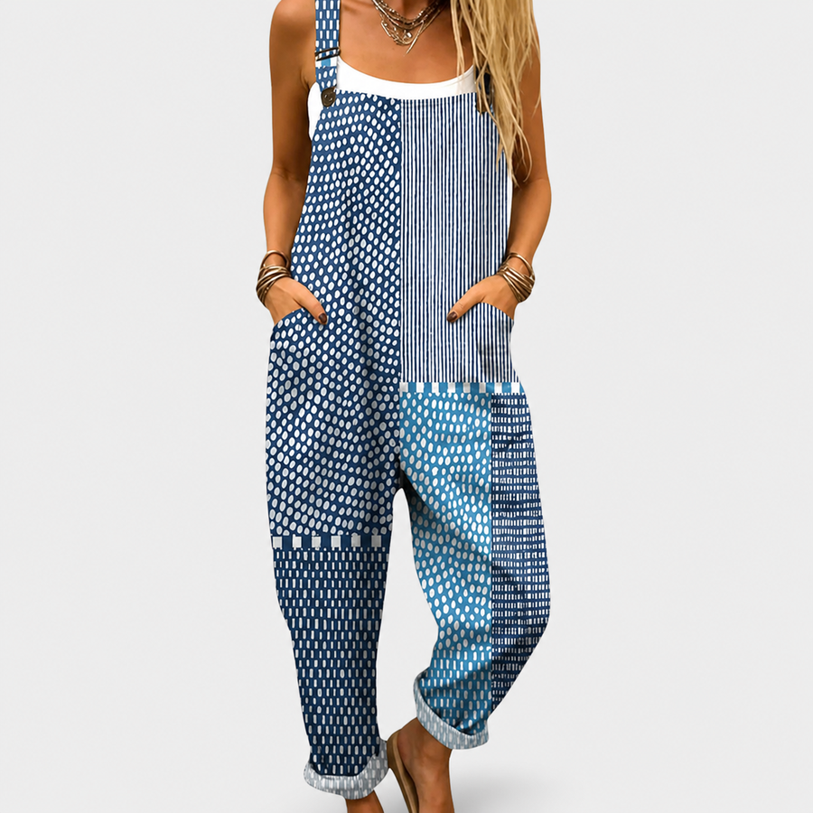 Salopette estampada cómoda