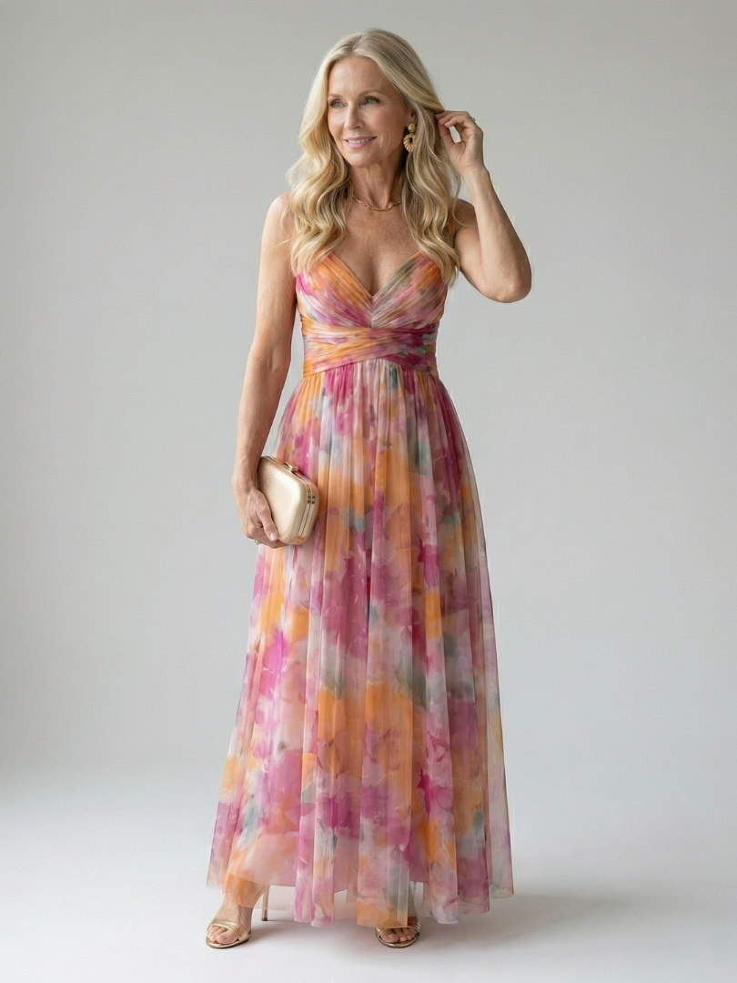 Giselle | Vestido maxi floral