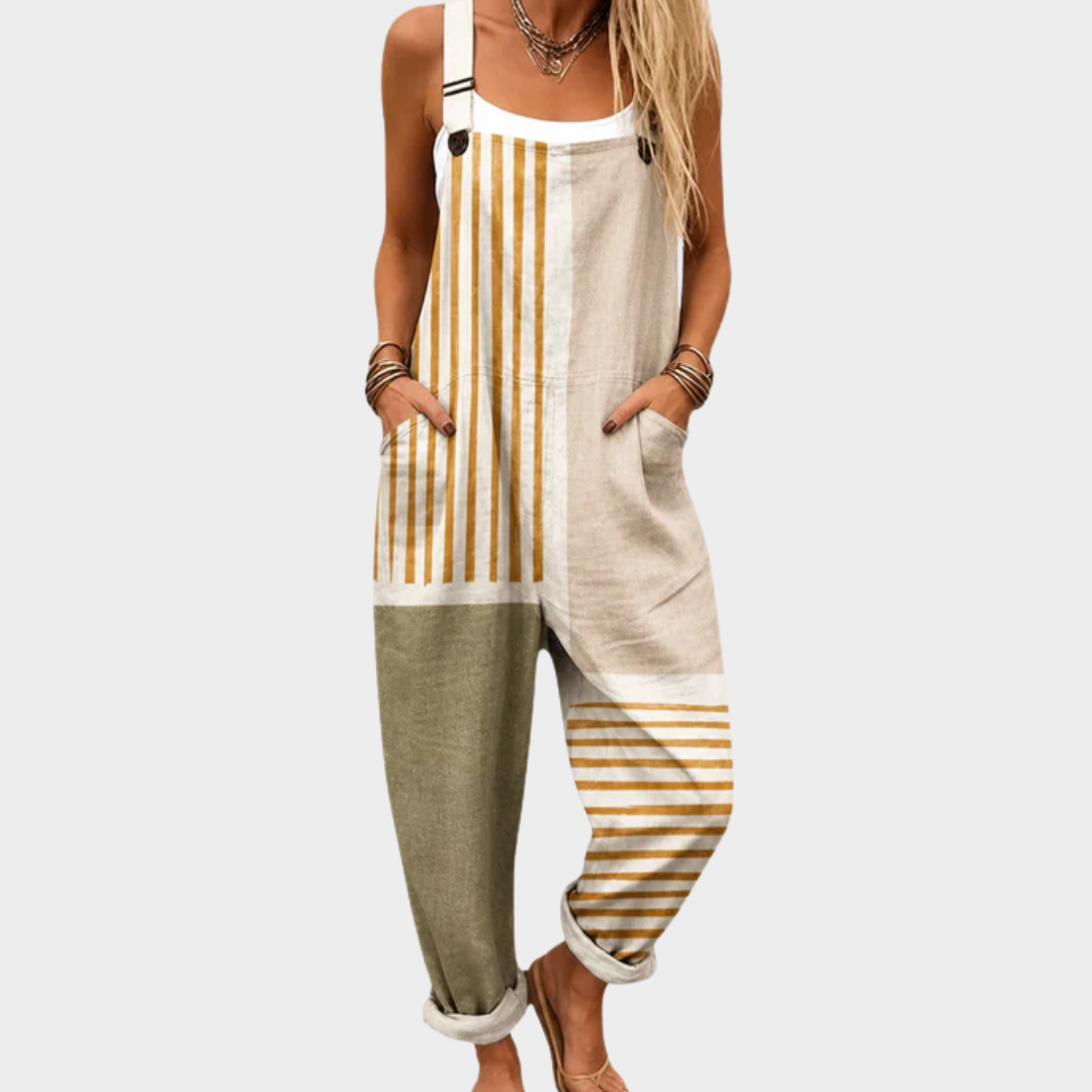 Salopette estampada cómoda