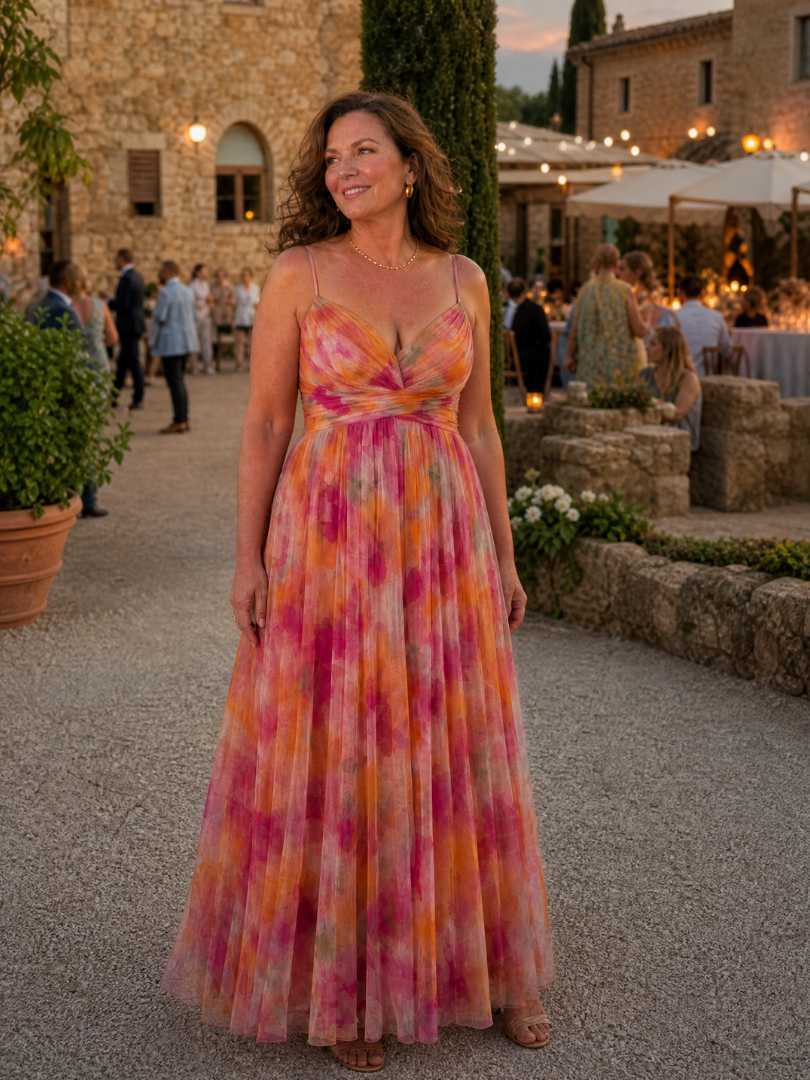 Giselle | Vestido maxi floral