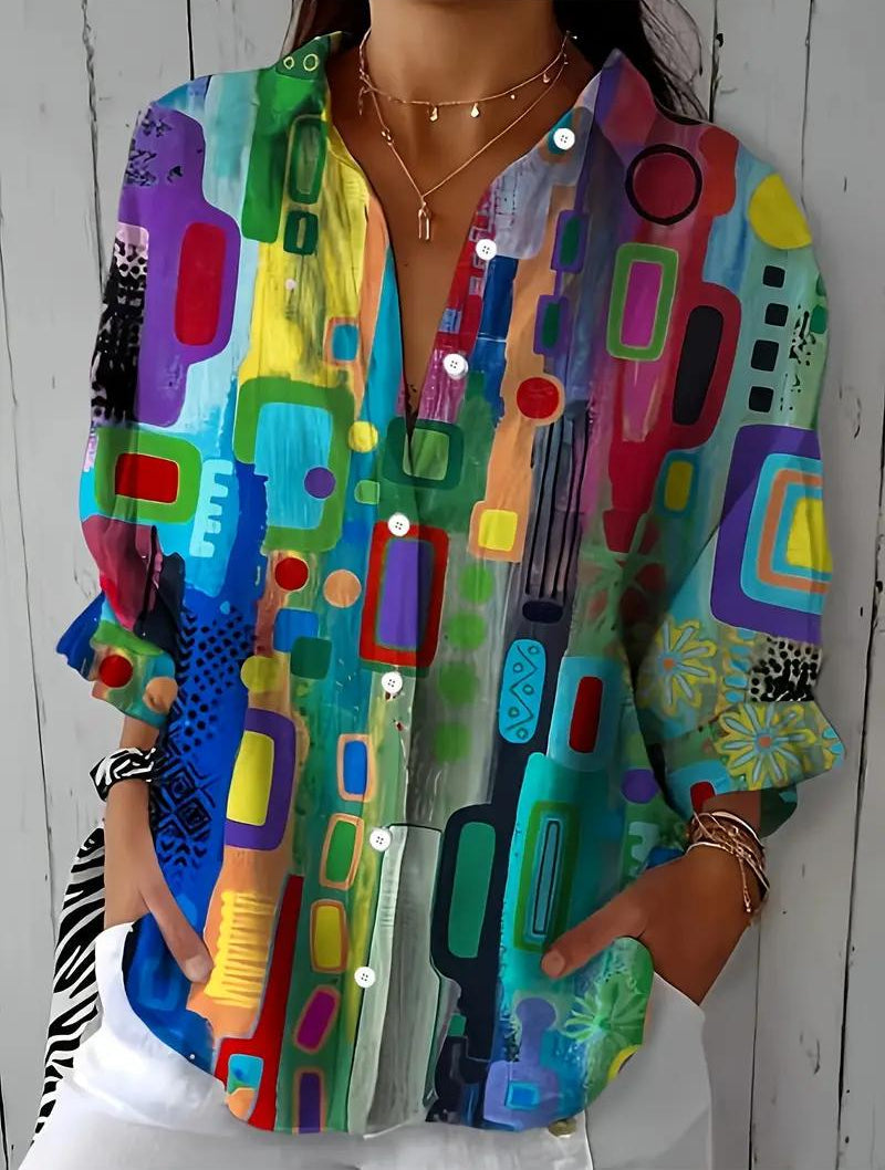 Freja | Blusa Abstracta