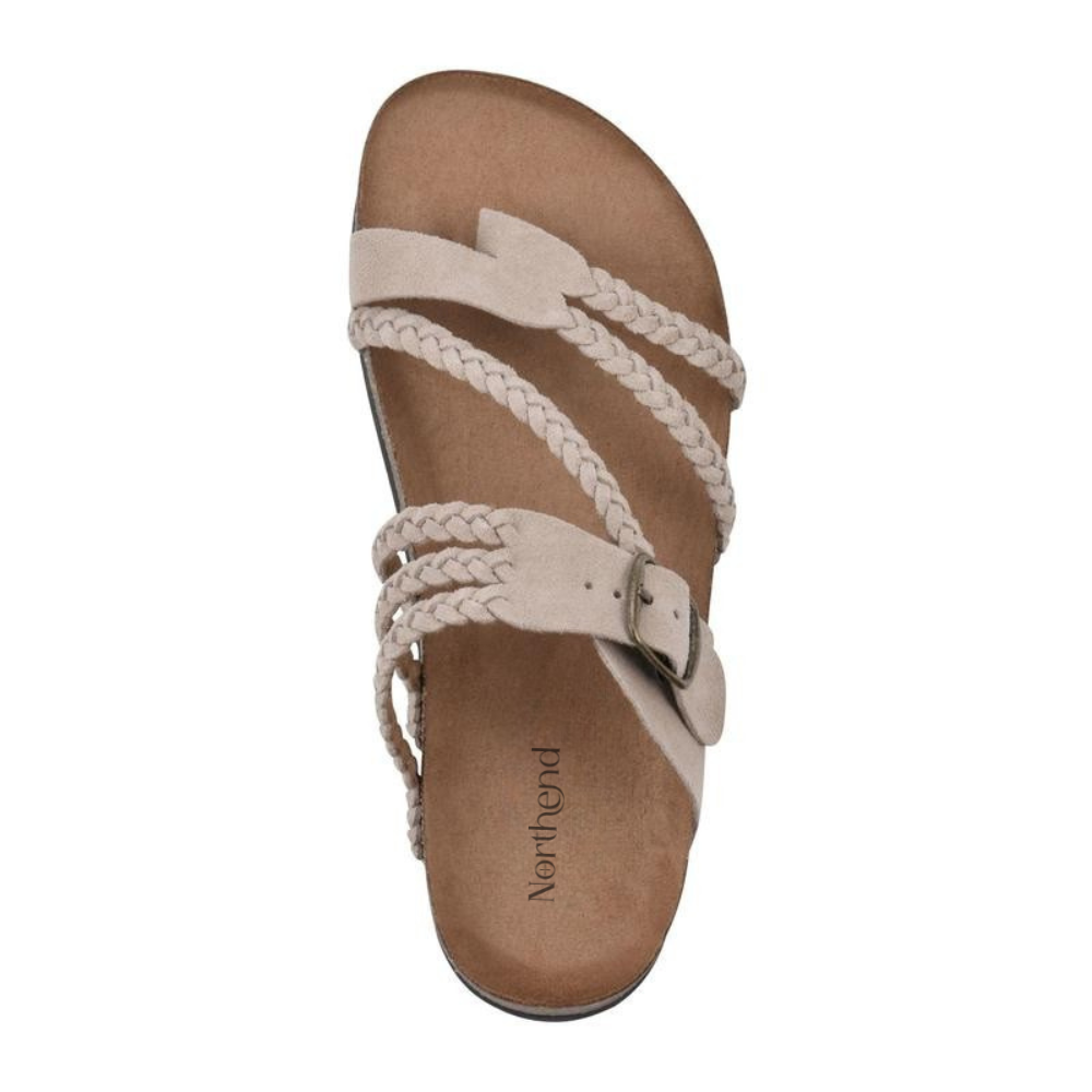 Alba | Sandalias de corcho trenzadas