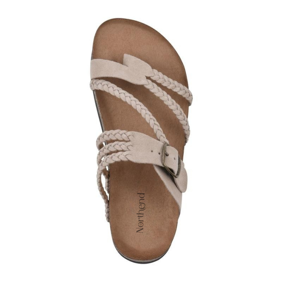 Alba | Sandalias de corcho trenzadas