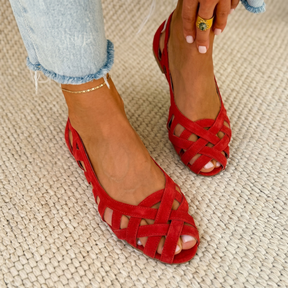 Chantal | Sandalias de confort ligeras y acolchadas