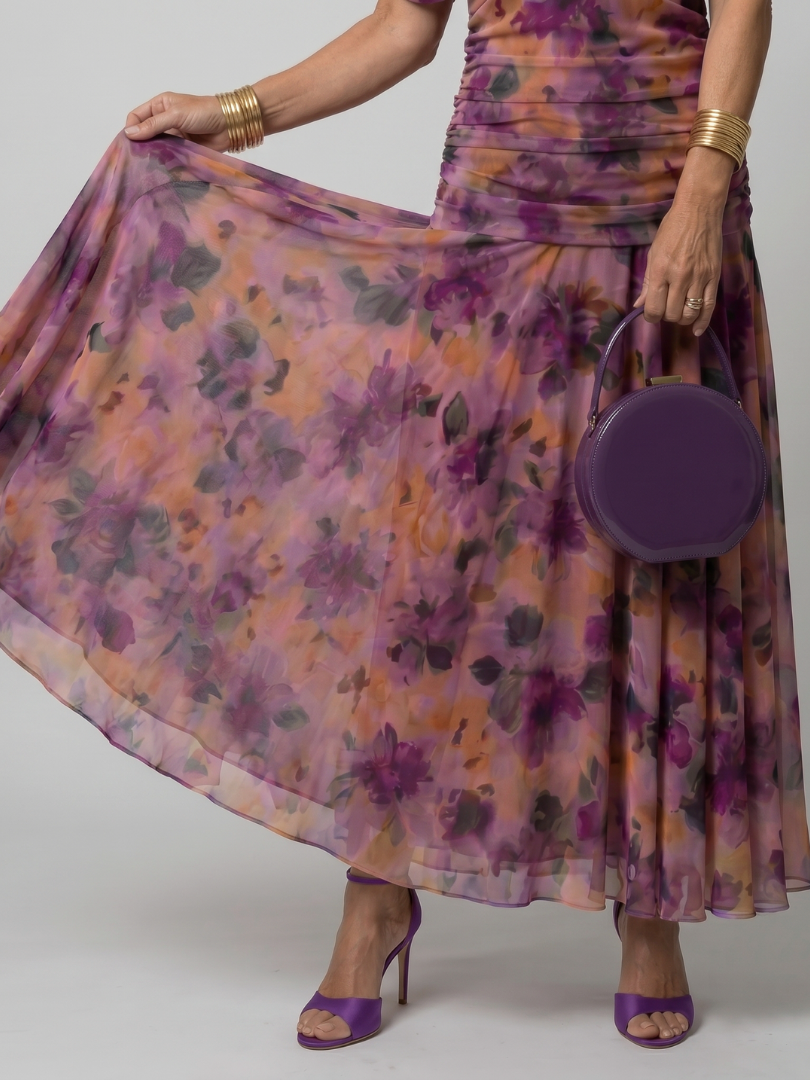 Calen | Vestido Midi Sin Hombros
