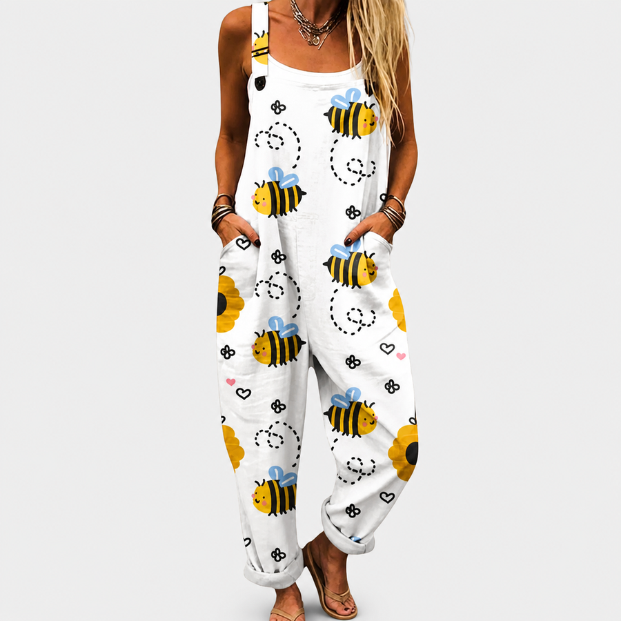 Salopette estampada cómoda