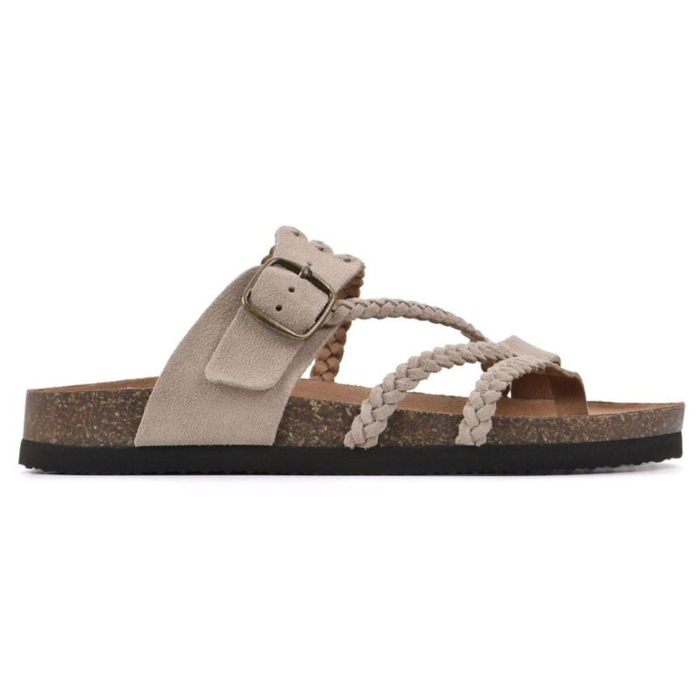 Alba | Sandalias de corcho trenzadas