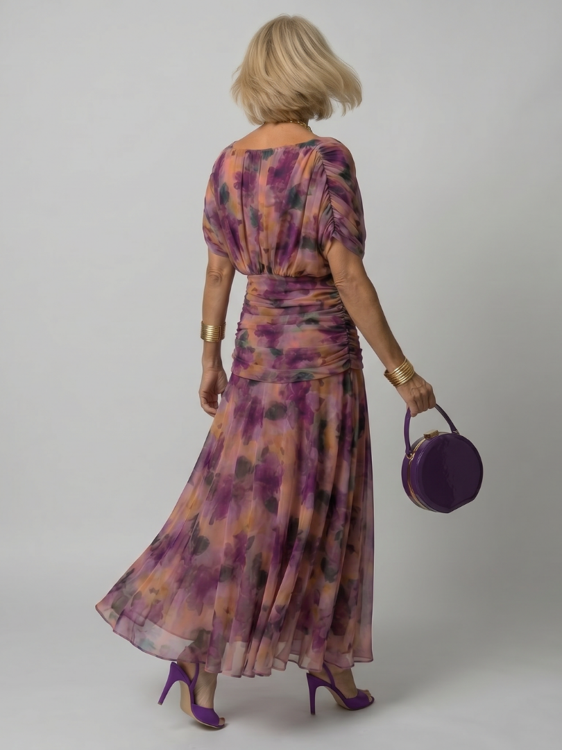 Calen | Vestido Midi Sin Hombros
