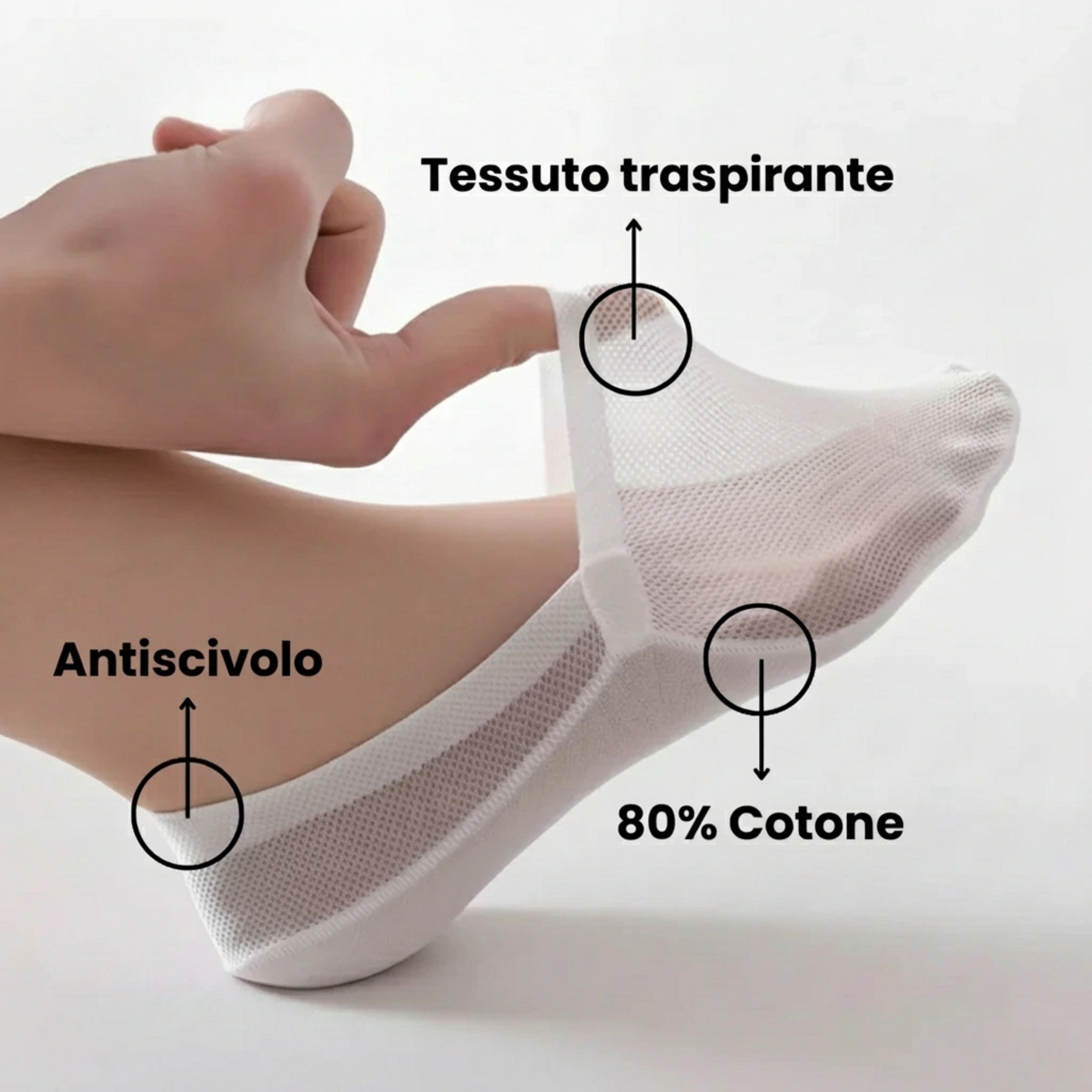 Vessa | Calcetines invisibles para todo tipo de calzado
