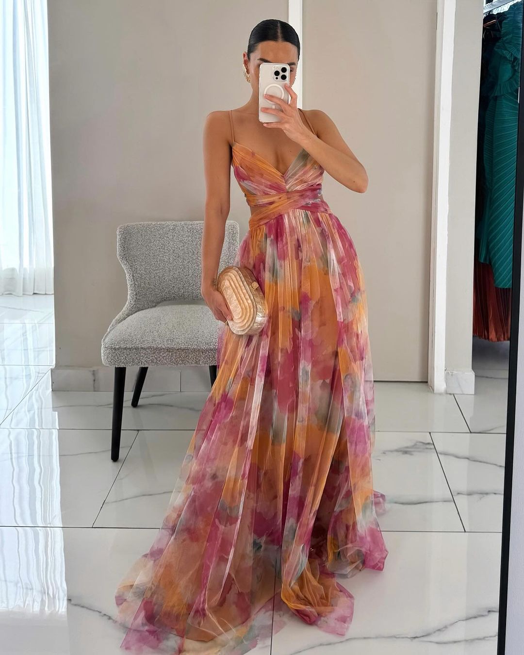 Giselle | Vestido maxi floral