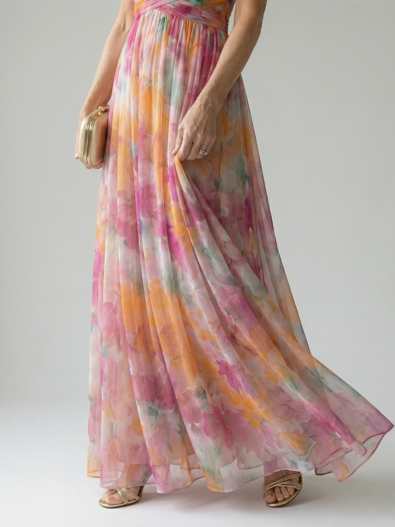 Giselle | Vestido maxi floral