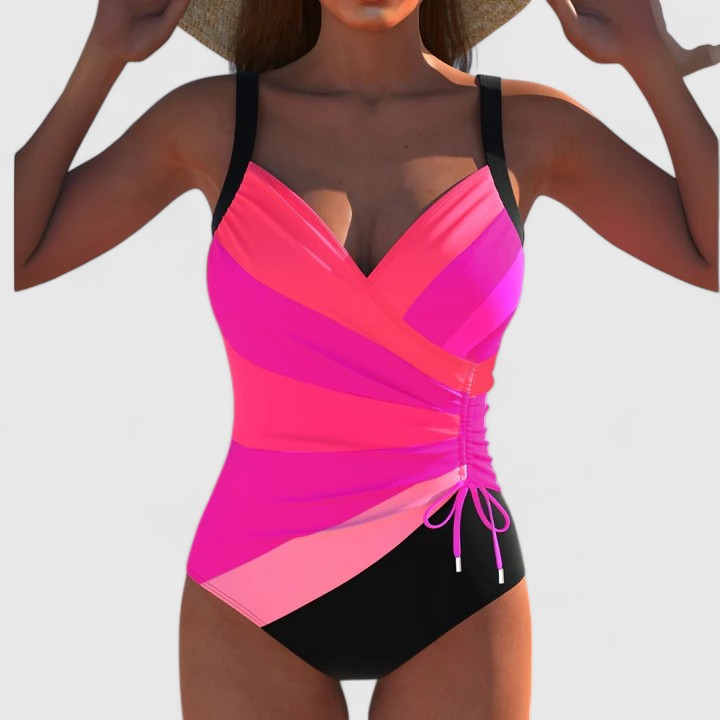 Elena | Bañador Envolvente Estampado Floral