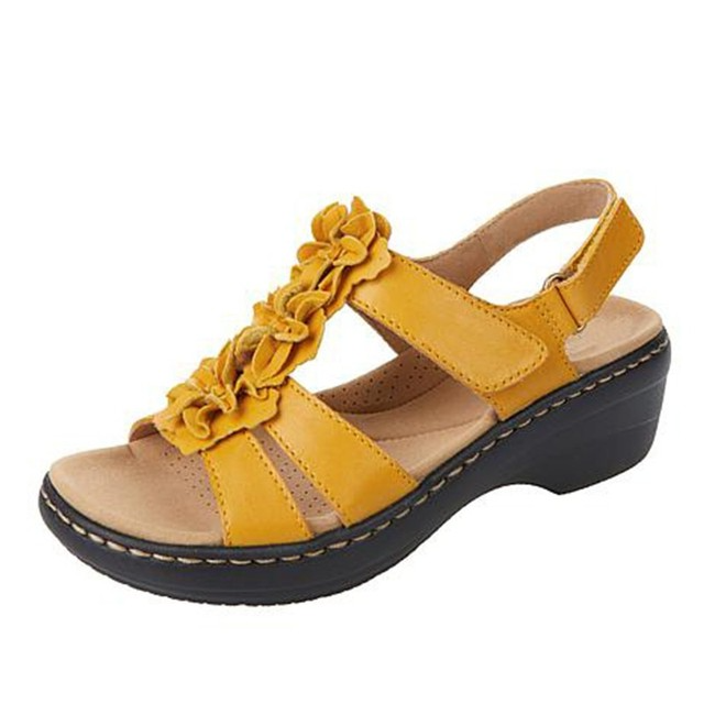 Burdeos | Sandalias ergonómicas con suela acolchada
