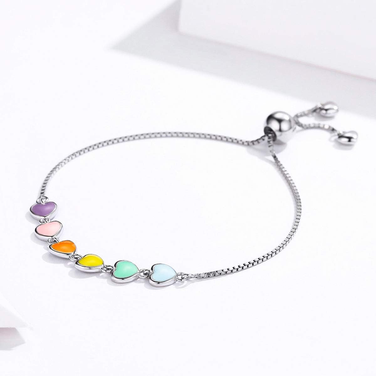Pulsera de Huella de Patas de Plata de Ley – Ajuste Ajustable