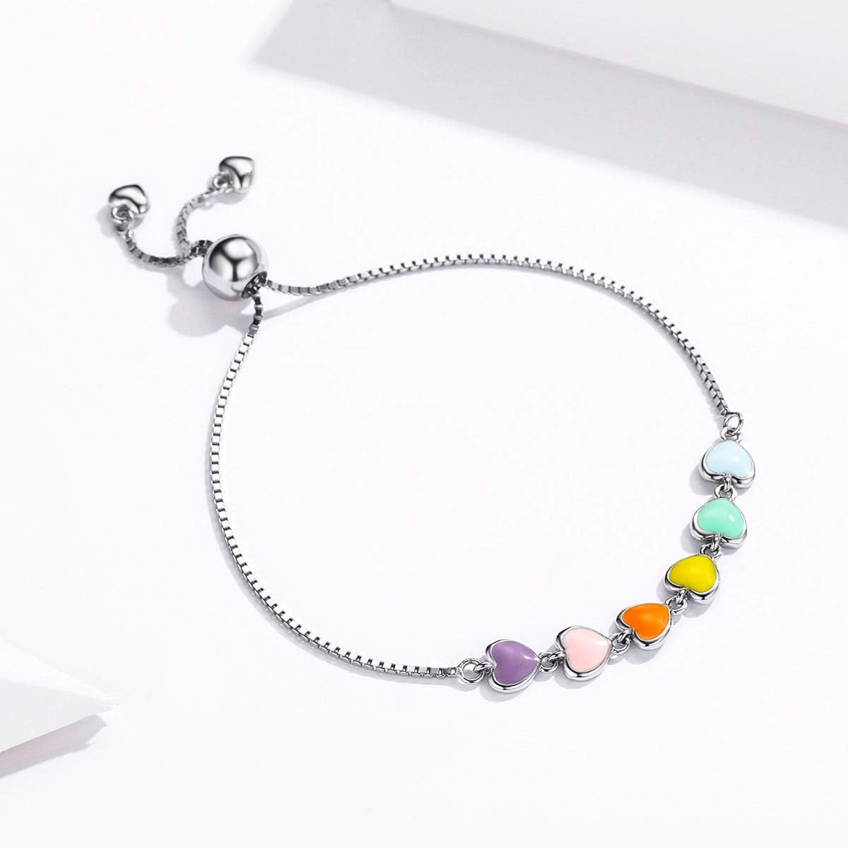 Pulsera de Huella de Patas de Plata de Ley – Ajuste Ajustable