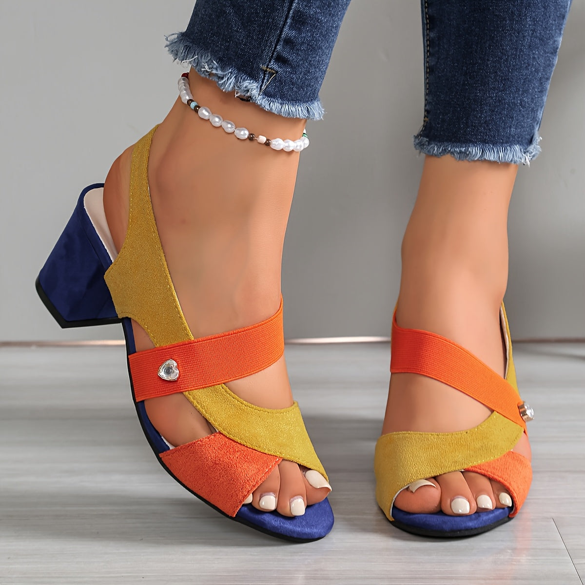 Vega | Sandalias elegantes con tacón estable