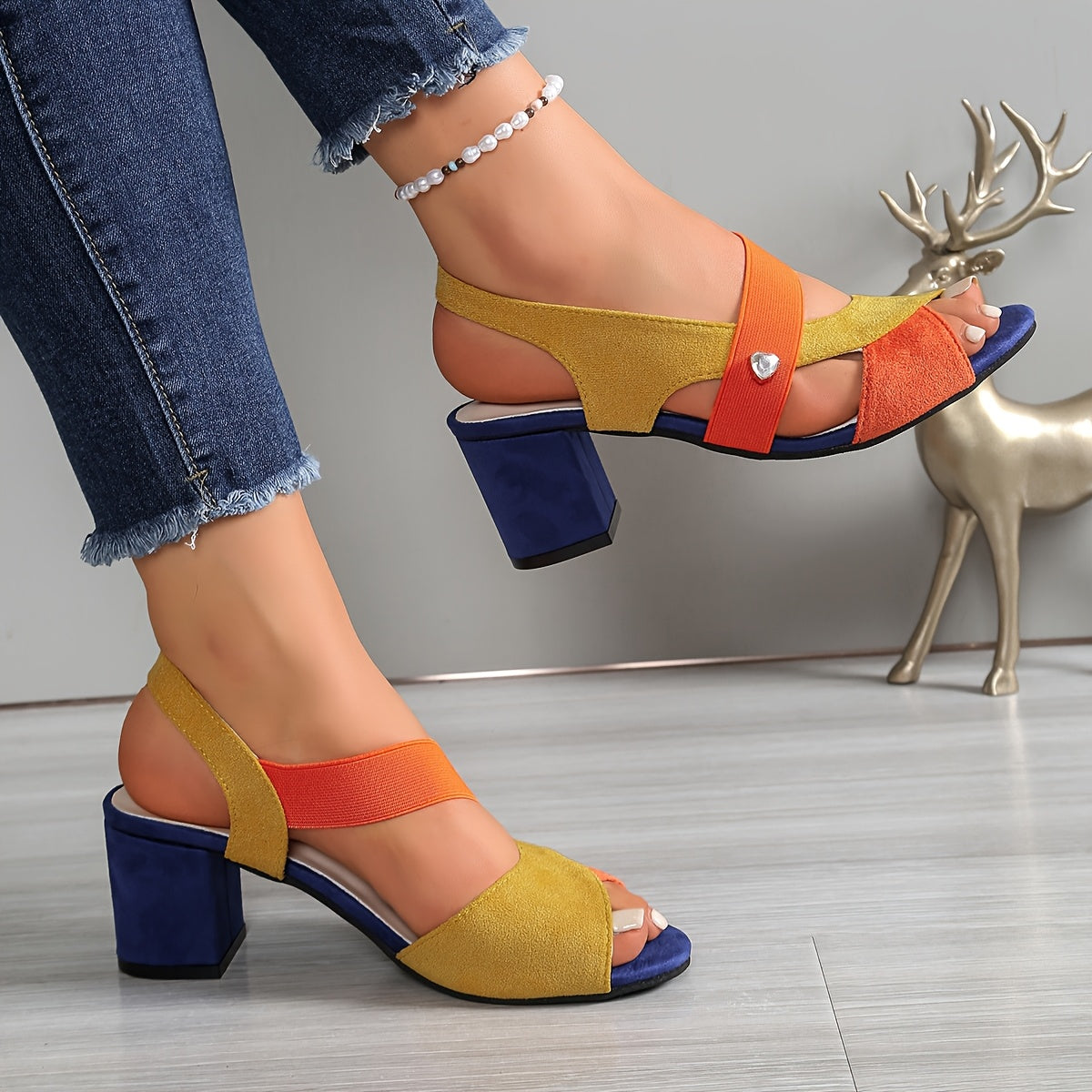 Vega | Sandalias elegantes con tacón estable