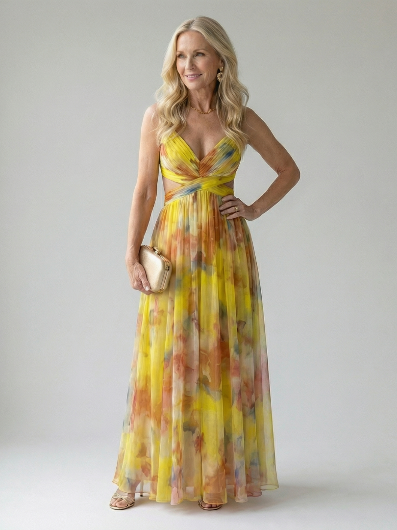 Giselle | Vestido maxi floral