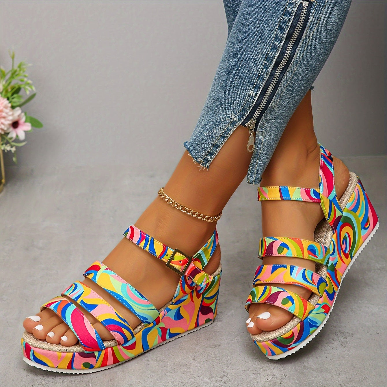 Selora | Sandalias con tira al tobillo
