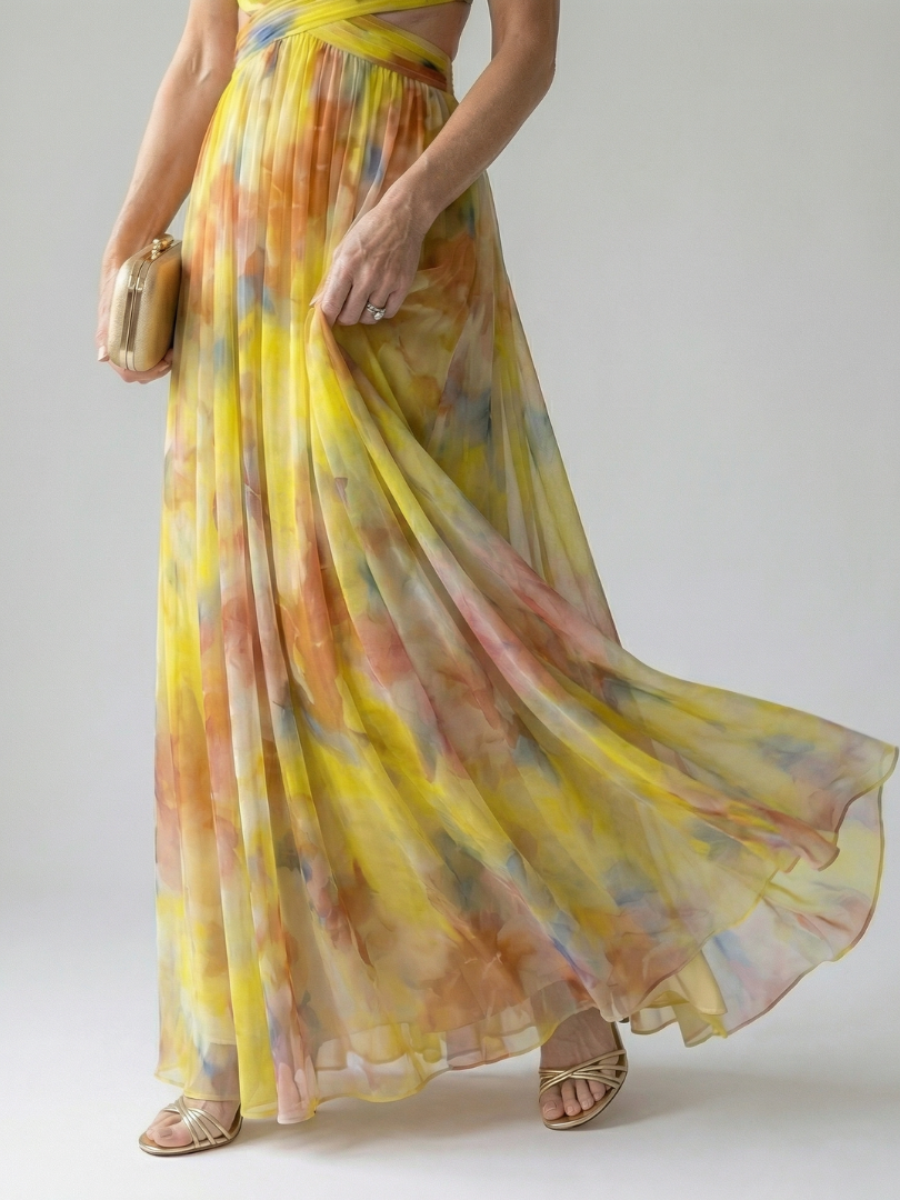 Giselle | Vestido maxi floral