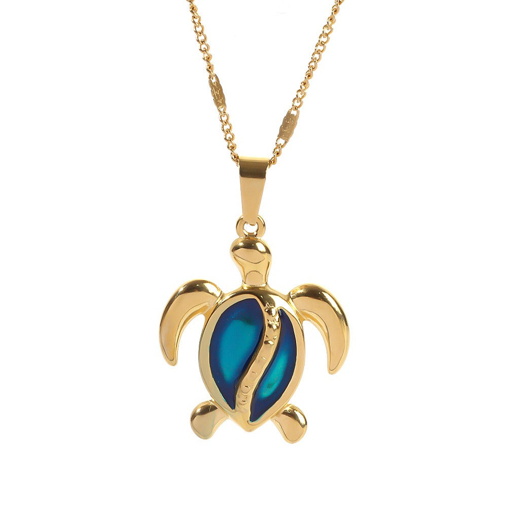 Collar de Tortuga Azul Sueños del Océano