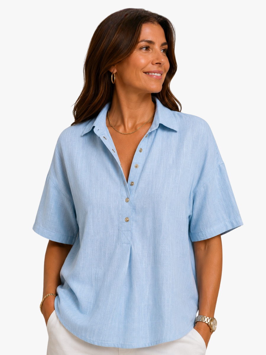 Clara | Blusa con cuello