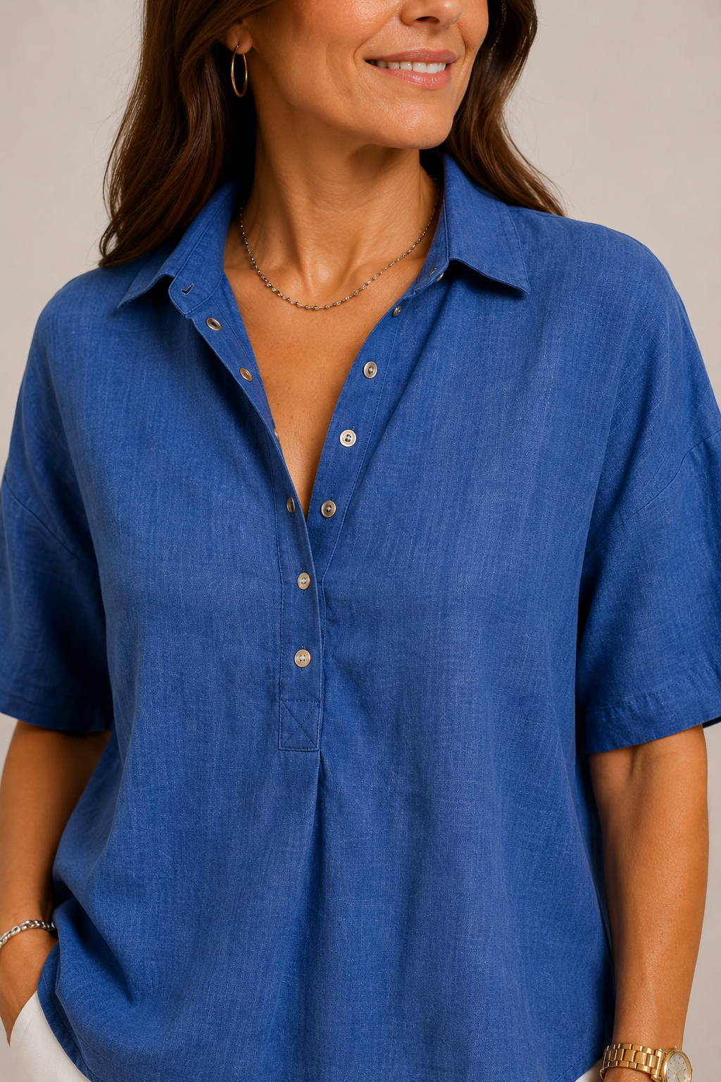 Clara | Blusa con cuello