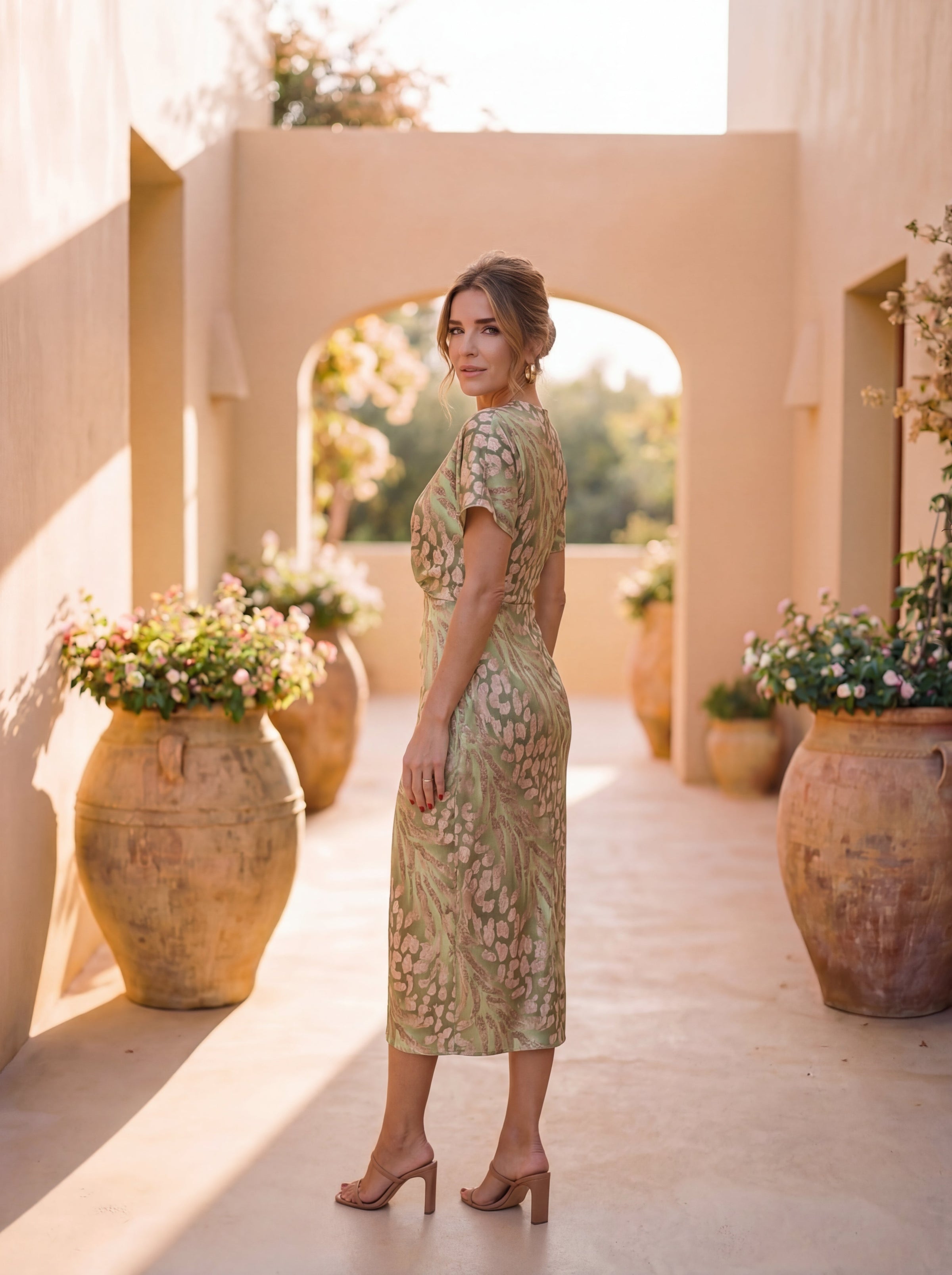 Vestido midi | Calandra