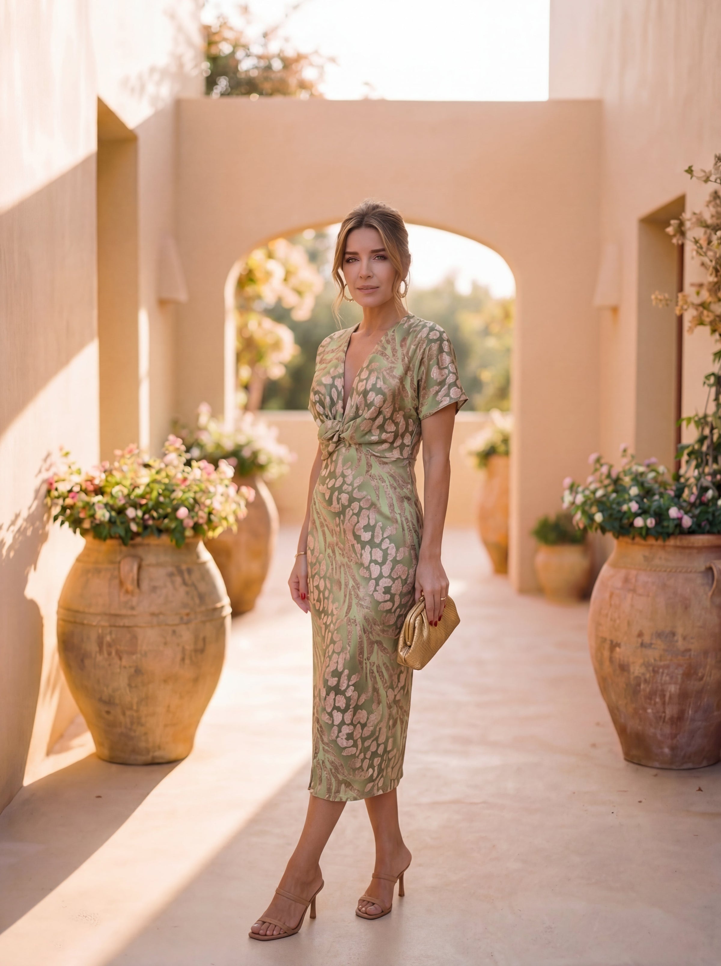 Vestido midi | Calandra