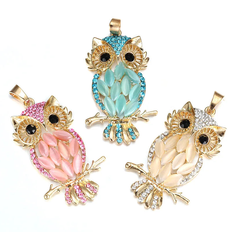 Collar de Búho Dorado