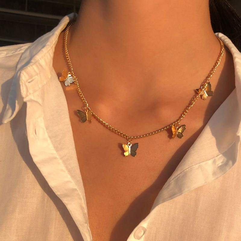 Collar de Transformación de Flor de Mariposa
