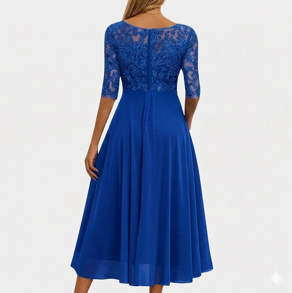 Blanca | Vestido elegante de encaje