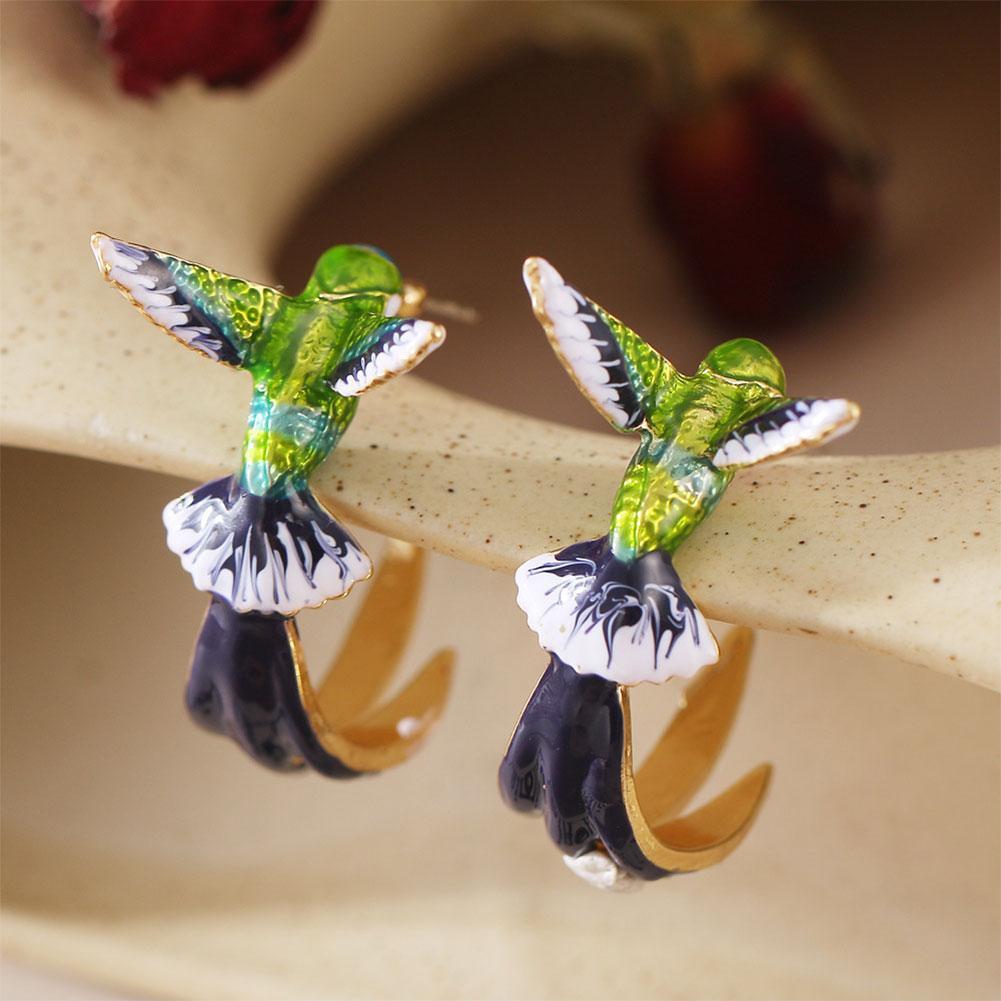 Pendientes Únicos y Creativos de Colibrí