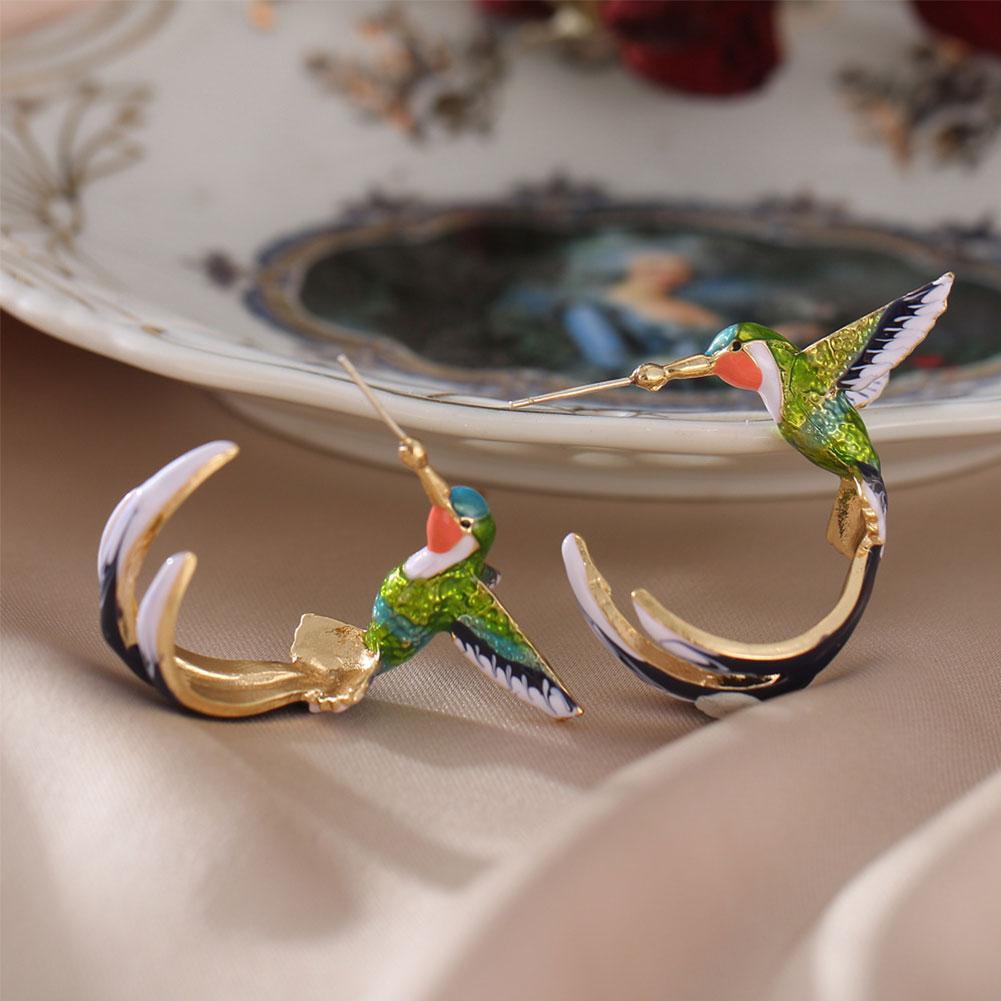Pendientes Únicos y Creativos de Colibrí