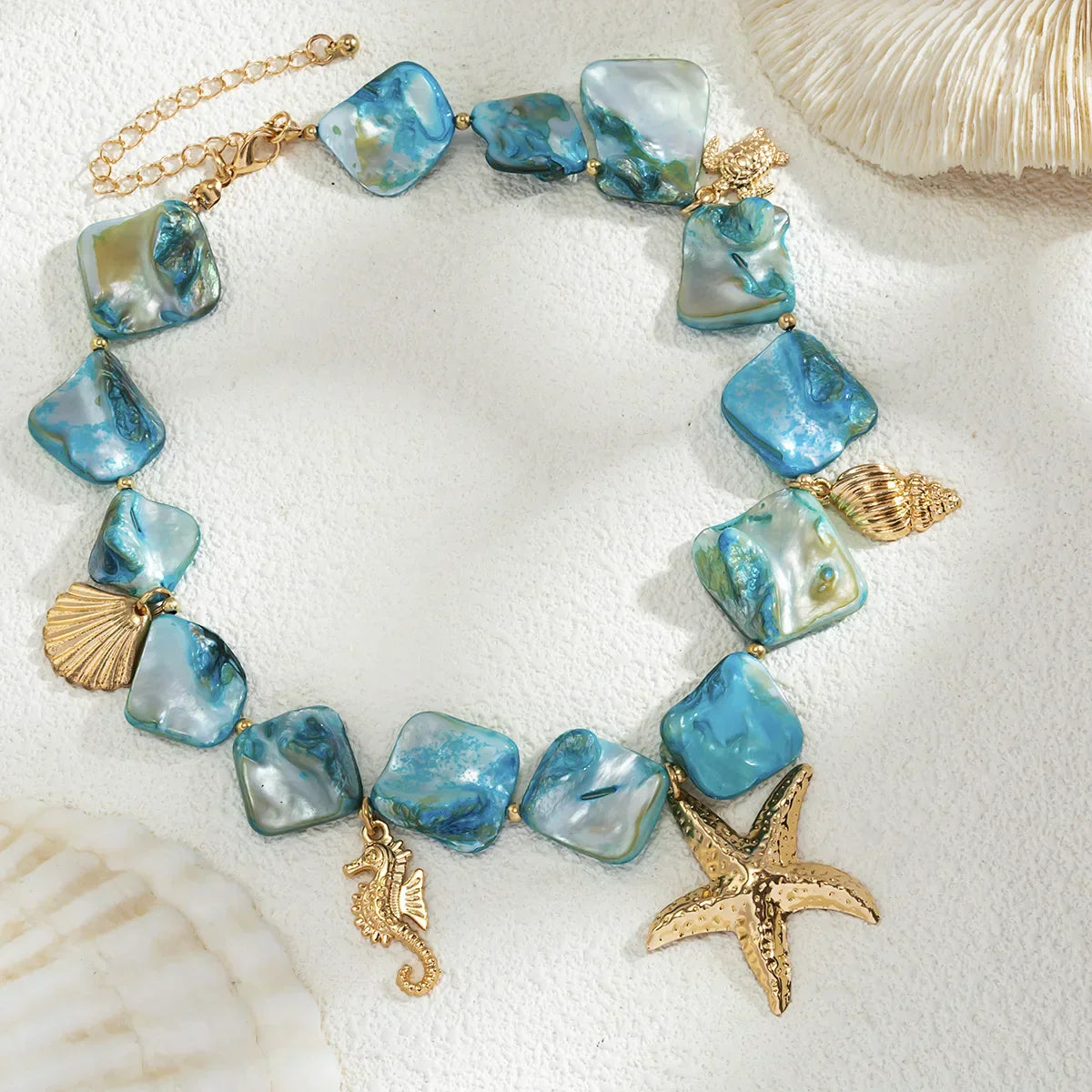 Collar Azul Sueños del Océano