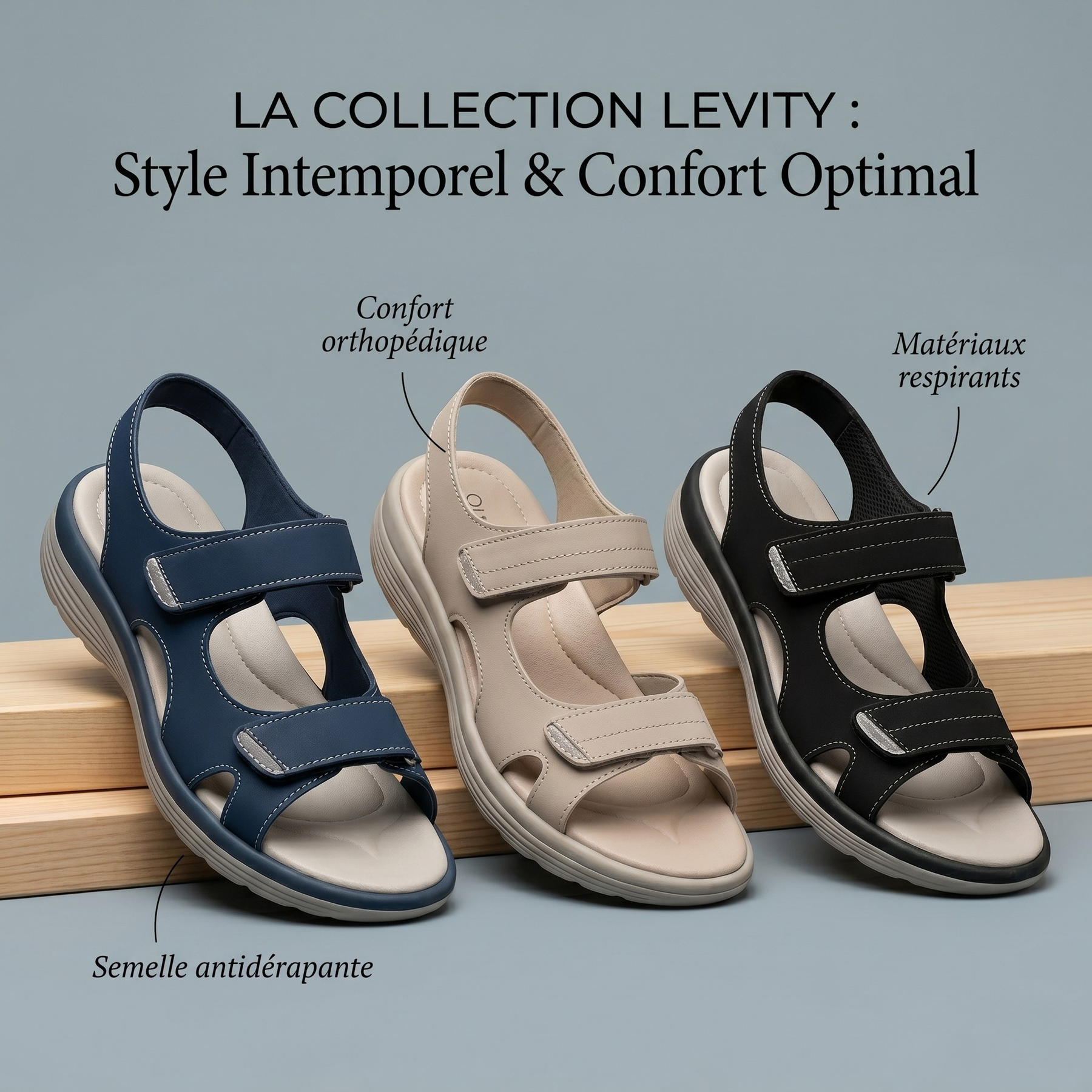 Sophie | Sandalias cómodas ajustables