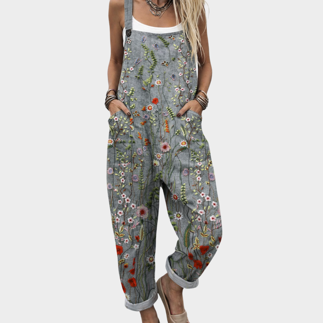 Salopette estampada cómoda