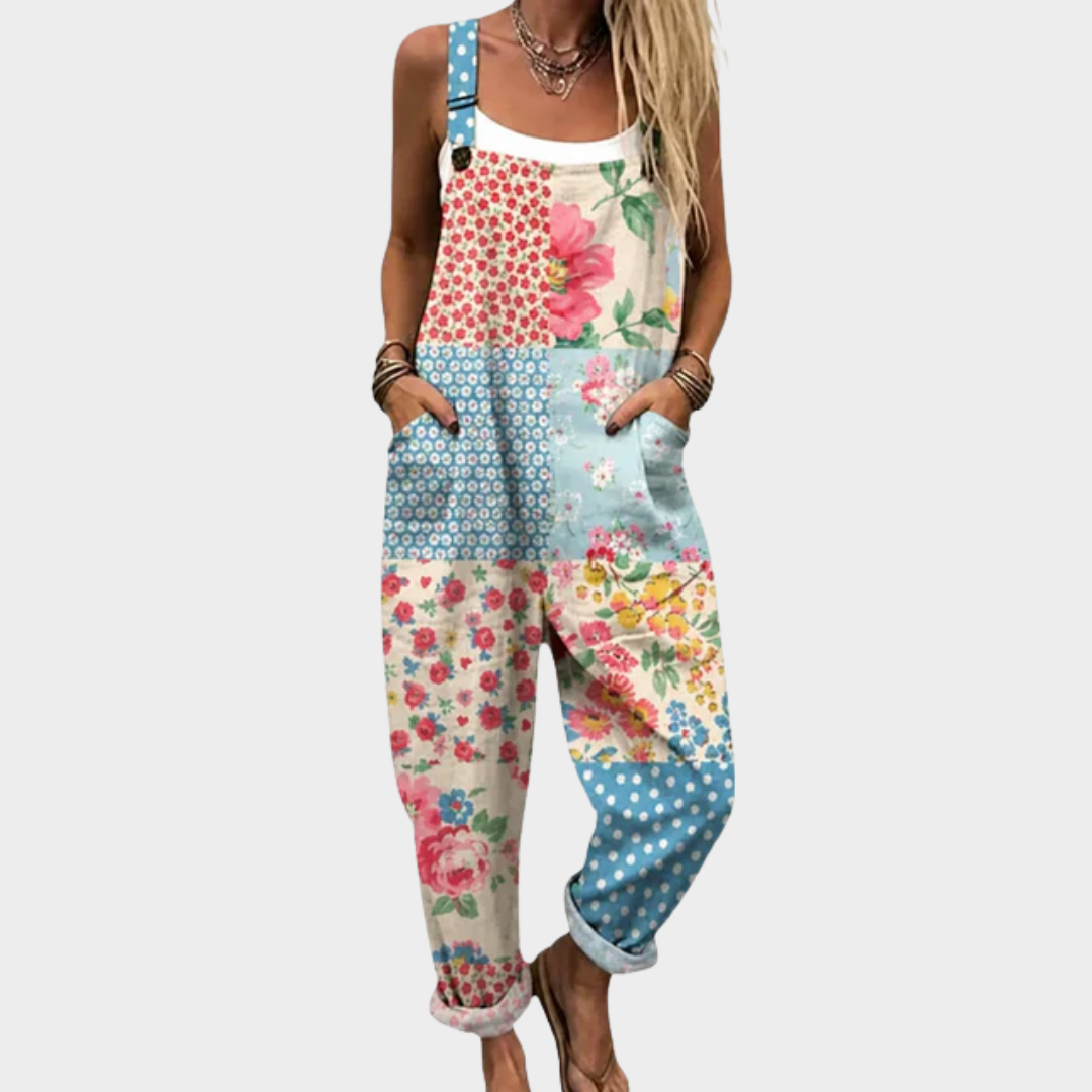 Salopette estampada cómoda