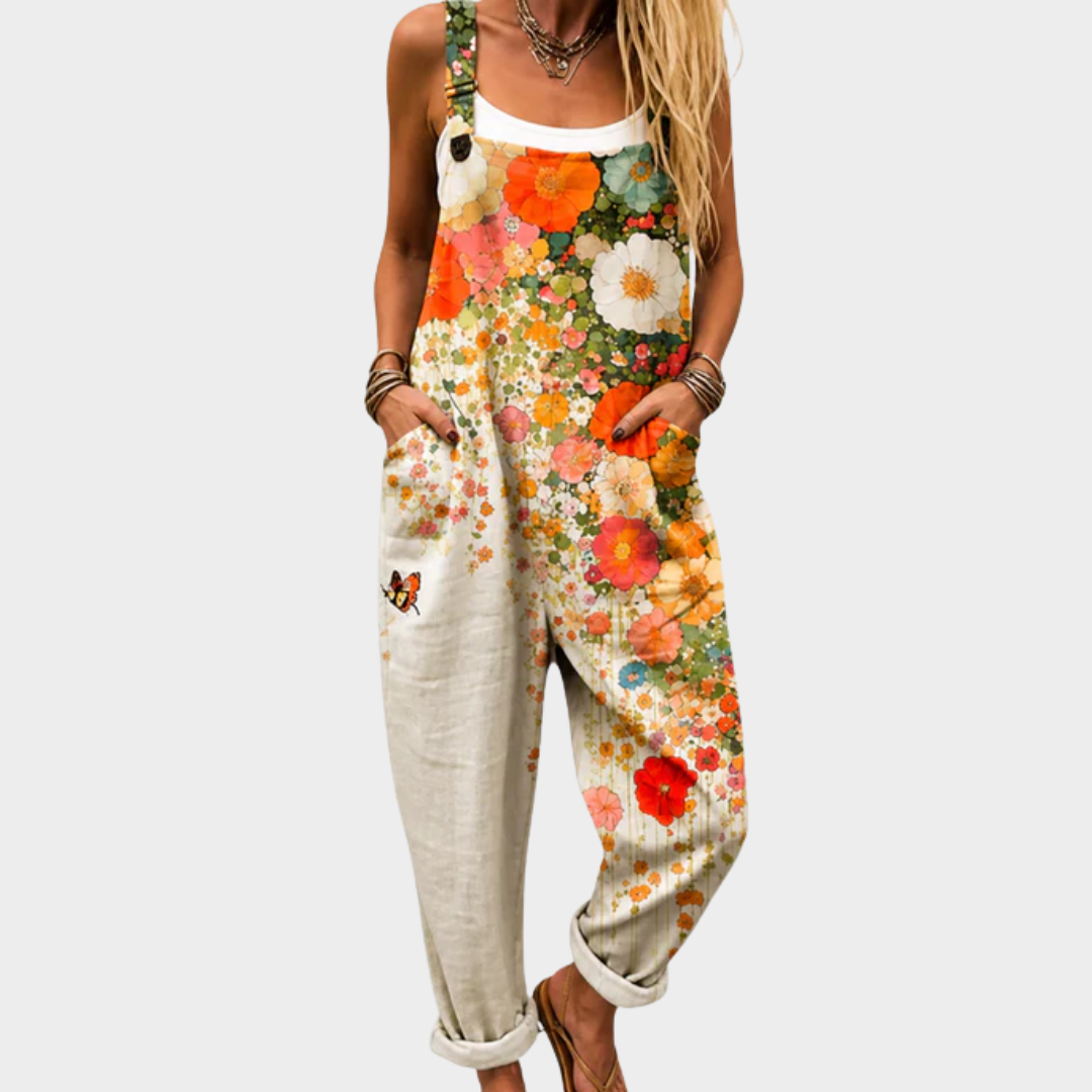 Salopette estampada cómoda