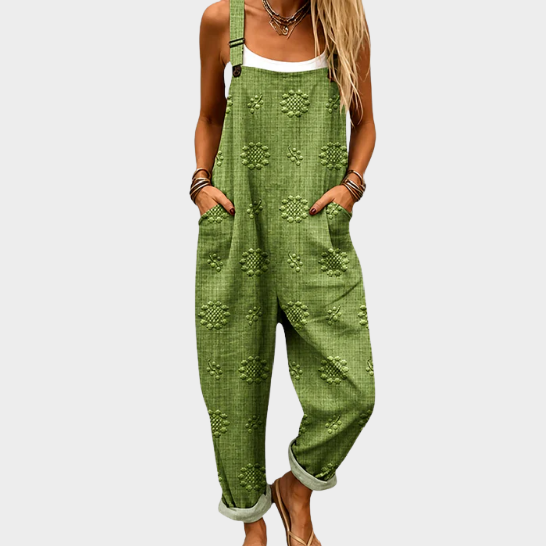 Salopette estampada cómoda