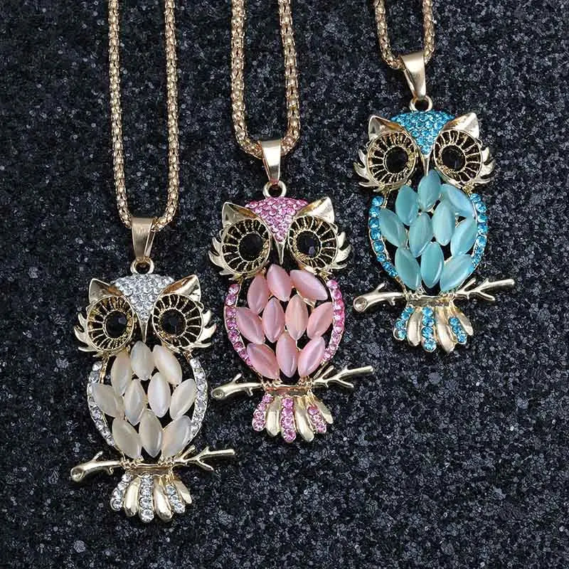 Collar de Búho Dorado
