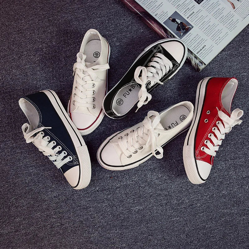 Imogen Zapatos De Lona Clásicos Confort Vintage Moderno