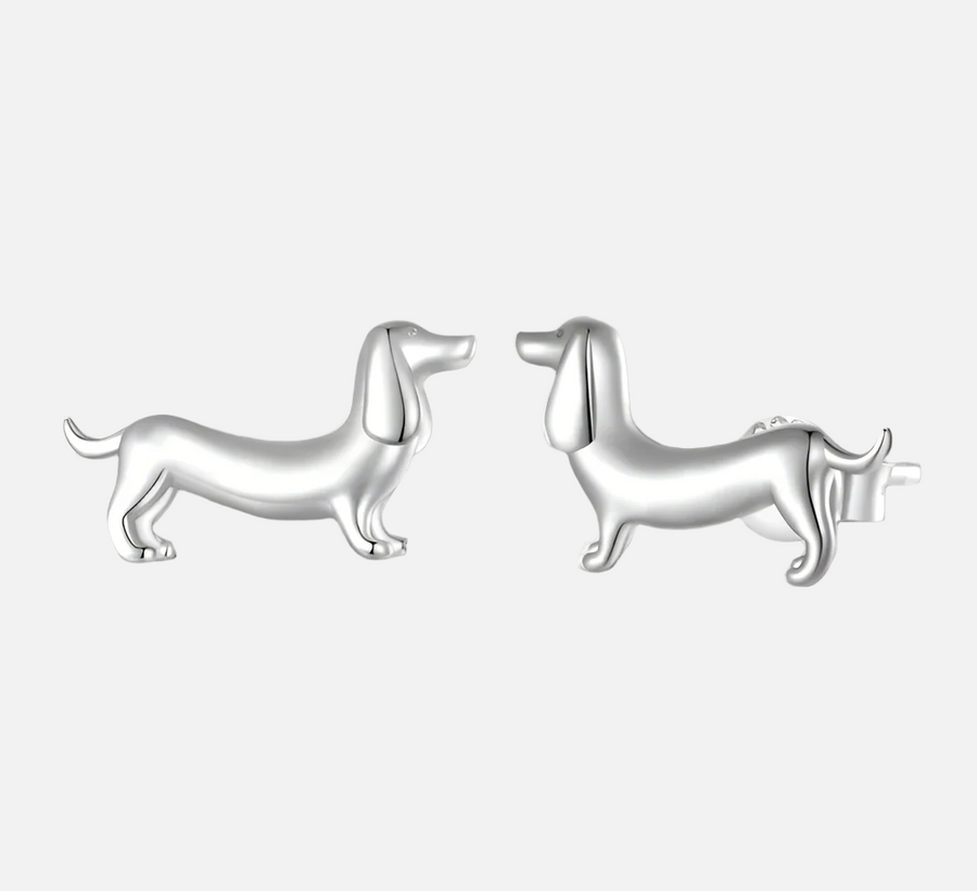 Amor por los Dachshunds - Un Recuerdo Eterno en Metal Precioso