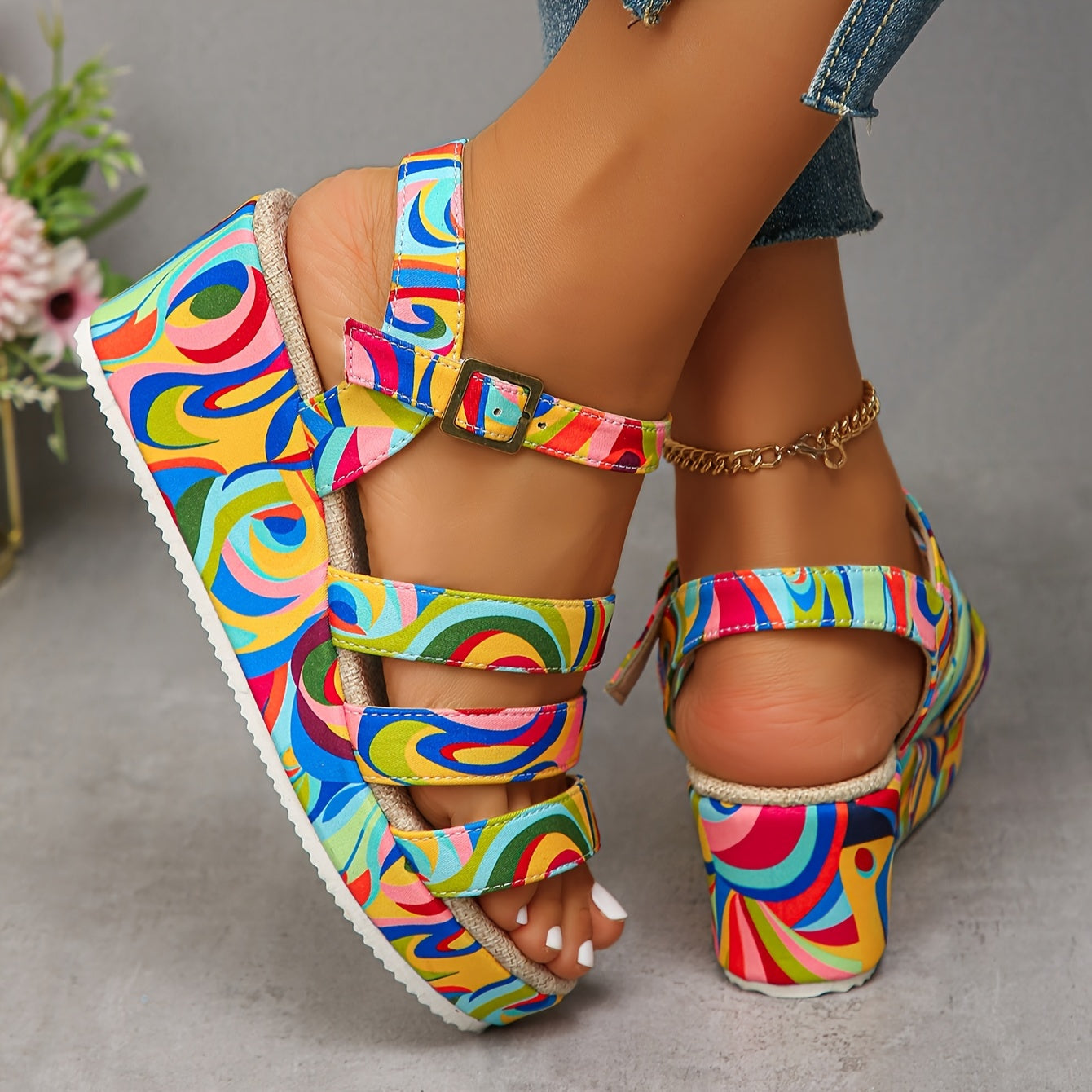 Selora | Sandalias con tira al tobillo