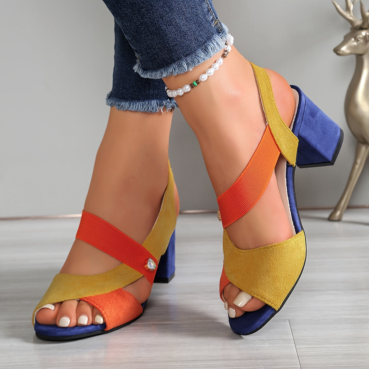 Vega | Sandalias elegantes con tacón estable
